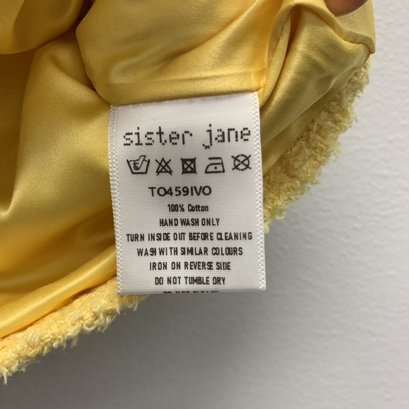 Sister Jane DREAM Limoncello Tweed Mini Skirt - Picture 10 of 11